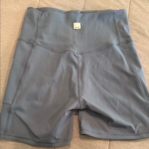 Vuori Women's Slate Blue Bike Shorts